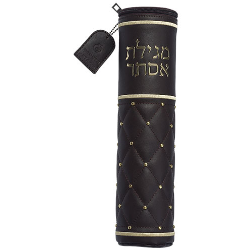 Leather-Like Megilah Parchment Cover for Size 25 cm
