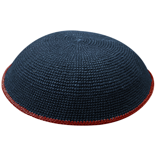 Knitted DMC Kippah 12 cm