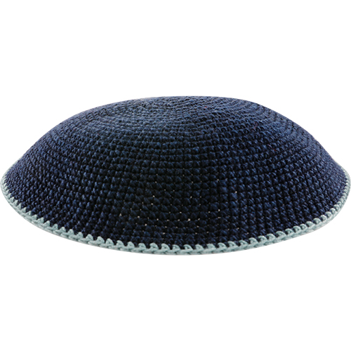 Knitted DMC Kippah 12 cm