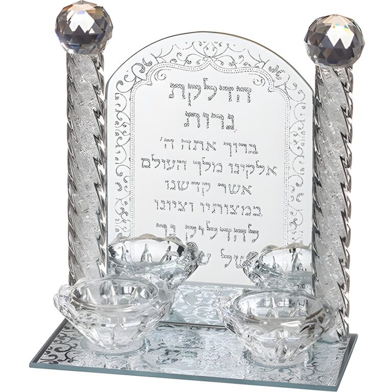 Crystal Candlesticks 18x16.5 cm
