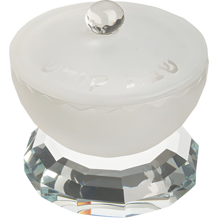 Crystal Salt & Pepper Holders 7 cm