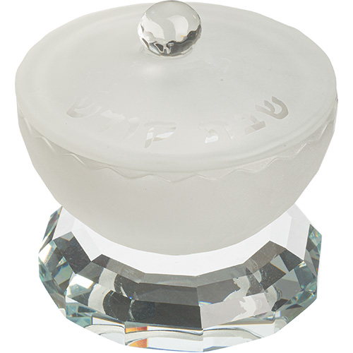 Crystal Salt & Peper Holders 7 cm