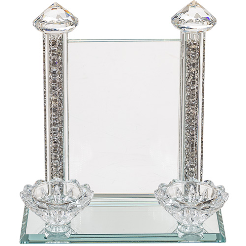 Crystal Candle Holder 19 cm