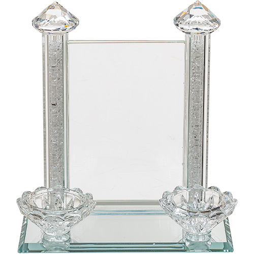 Crystal Candle Holder 19 cm