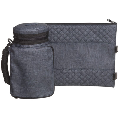Leatherette Thermal Tefillin & Tallit Protective Case "Tik-taf" 22 cm
