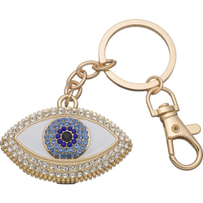 Metal Keyholder "Against Evil Eye" 5.5 cm