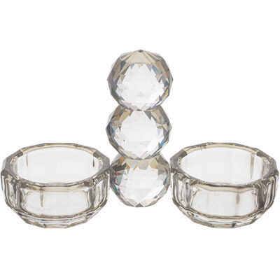 Elegant Crystal Saltie 12*14 cm