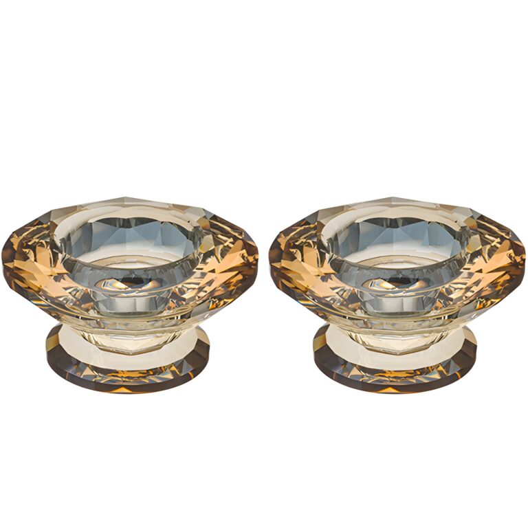 Crystal Candlesticks 4*7.5 cm - Gold