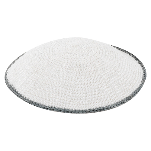 Knitted DMC Kippah 12 cm