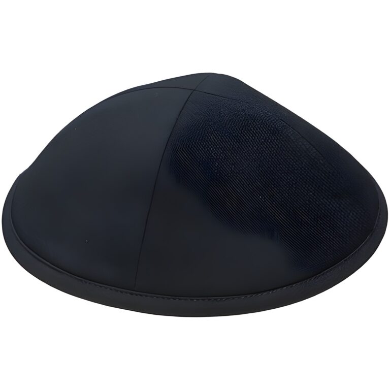 Fabric Kippah Size 4- Dark Blue