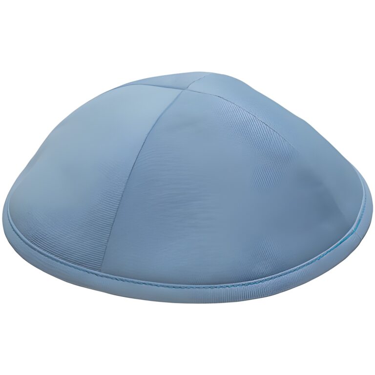 Fabric Kippah "Artman" 19 cm- White