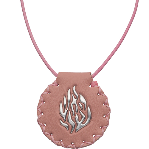 "Leatherette Necklace 4.5 cm "Shivit