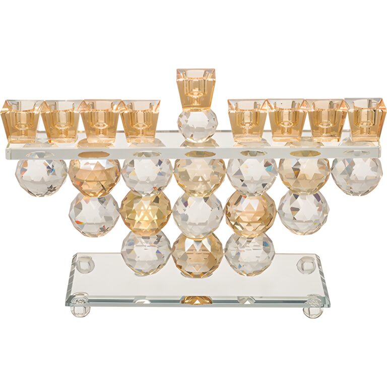 Crystal Elegant Menorah 19*33 cm
