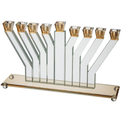 Crystal Elegant Menorah 21*33 cm