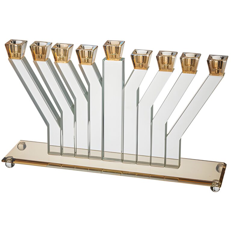 Crystal Elegant Menorah 21*33 cm