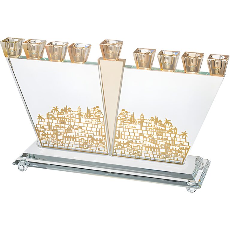 Crystal Menorah 34*22 cm
