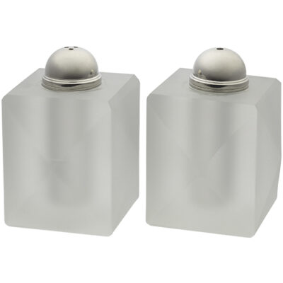 Crystal Salt & Pepper Set 7 cm - Matte
