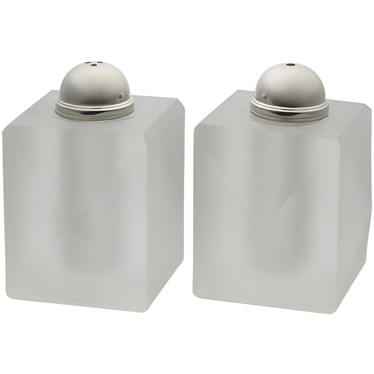 Crystal Salt & Pepper Set 7 cm - Matte