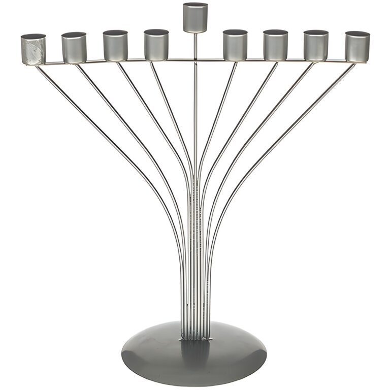 Metal "string" Menorah 33.5 cm "Chabbad"