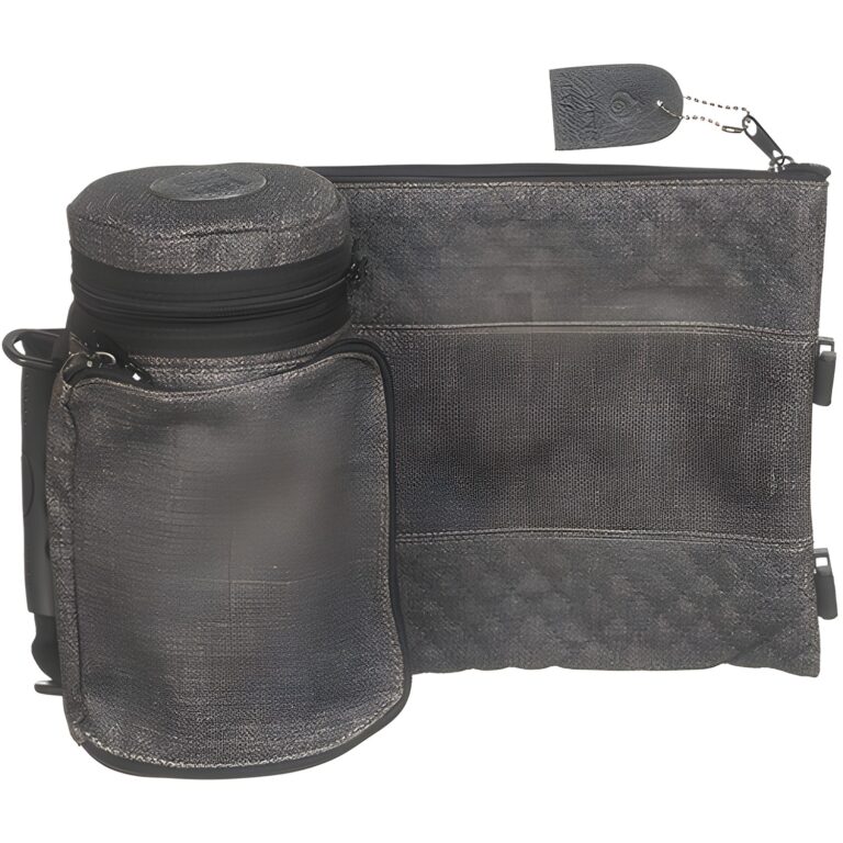 Leatherette Thermal Tefillin & Tallit Protective Case "Tik-taf" 22 cm - Black
