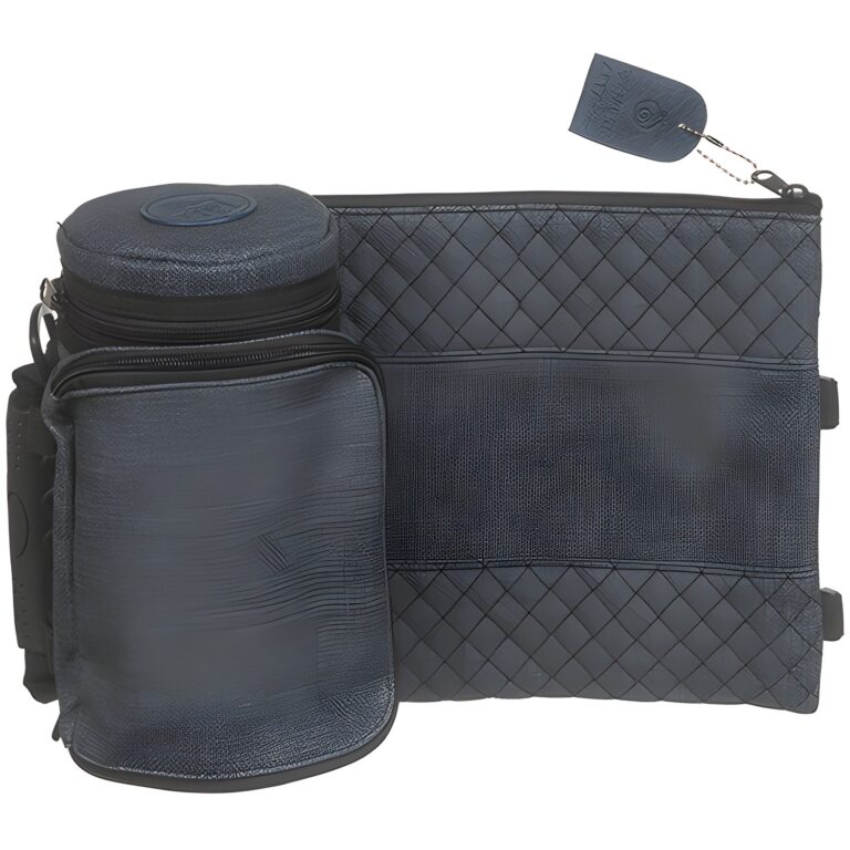 Leatherette Thermal Tefillin & Tallit Protective Case "Tik-taf" 22 cm - Black