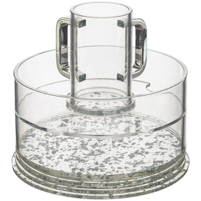 Lucite Mayim Achroni'm with Silver Glitter 15 cm