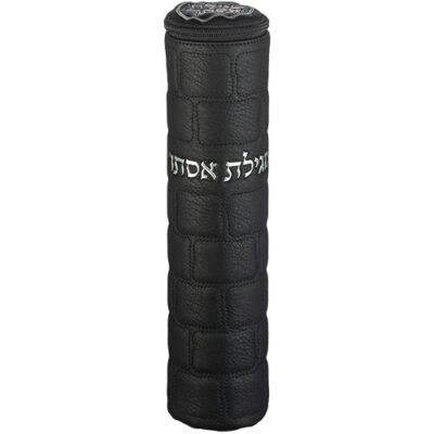 כיסוי מגילה מעור סינטטי בגודל 31 ס"מ