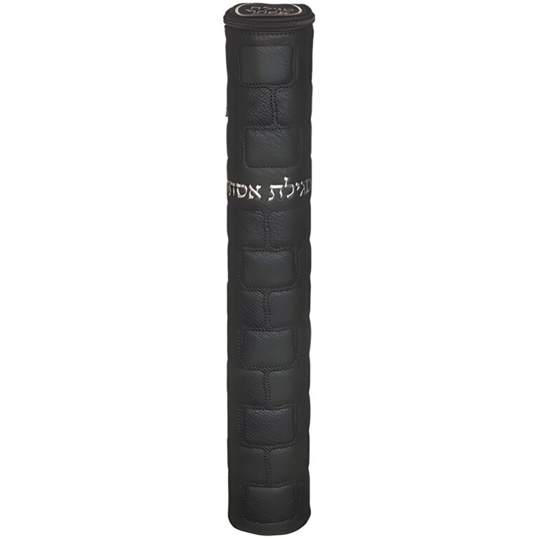 כיסוי מגילה מעור סינטטי בגודל 39 ס"מ