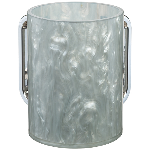 Perspex Clear Washing Cup 13 cm -  Marble