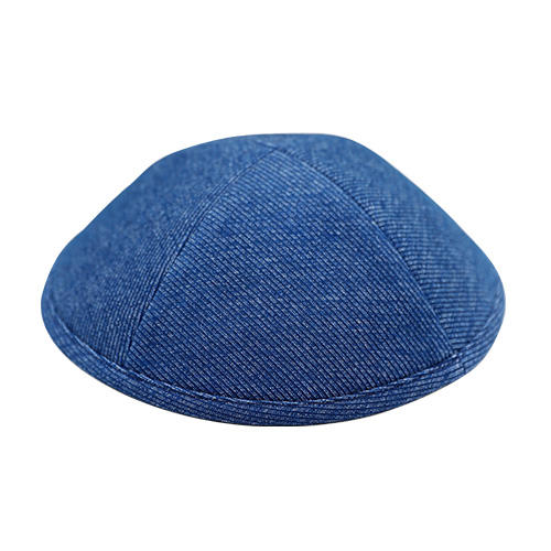 Velvet Kippah 17 cm- Jeans