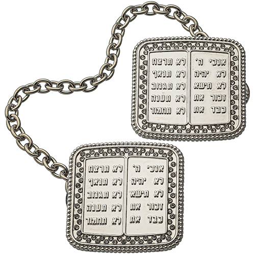 Nickel Tallit Clips 9 cm