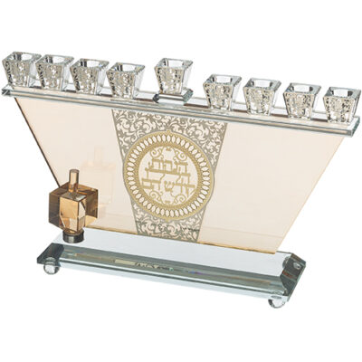 Crystal Menorah 33*19 cm