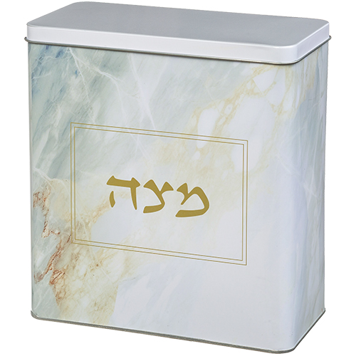 Tin Matzah Box 20.5*19 cm