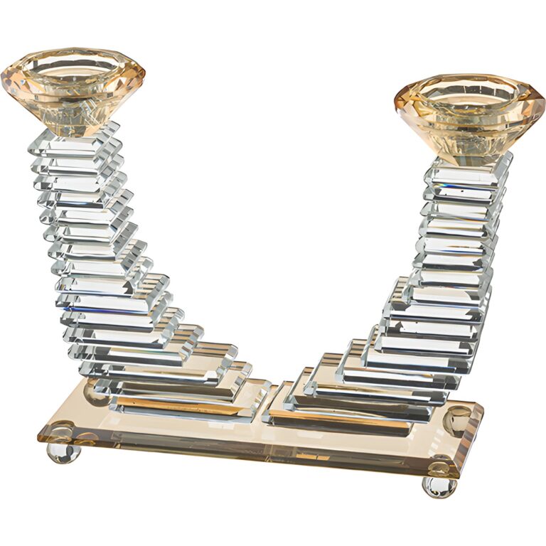 Crystal Elegant Candlesticks 18 cm