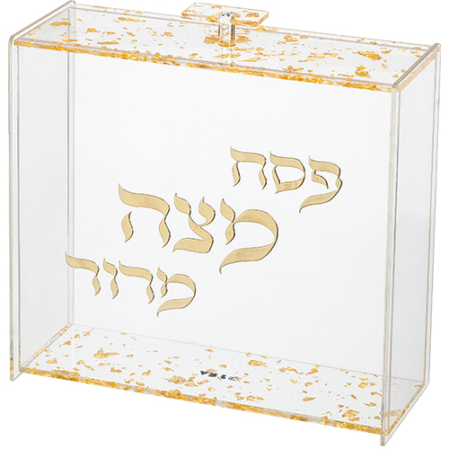 Plexiglass Clear Stand for Matzah 23*21 cm