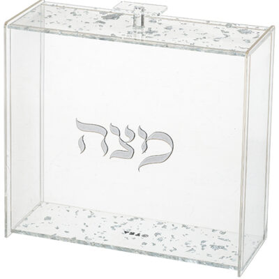 Clear Lucite Stand for Matzah 23*21 cm