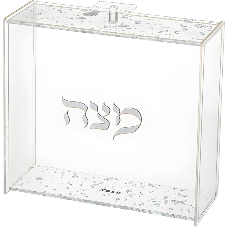 Clear Lucite Stand for Matzah 23*21 cm
