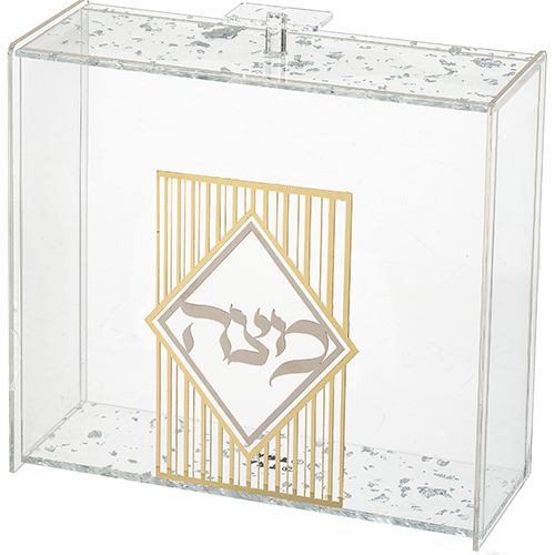 Plexiglass Clear Stand for Matzah 23*21 cm