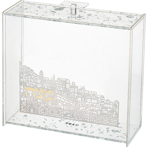 Plexiglass Clear Stand for Matzah 23*21 cm