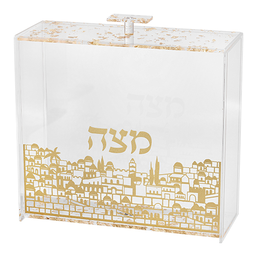 Plexiglass Clear Stand for Matzah 23*21 cm