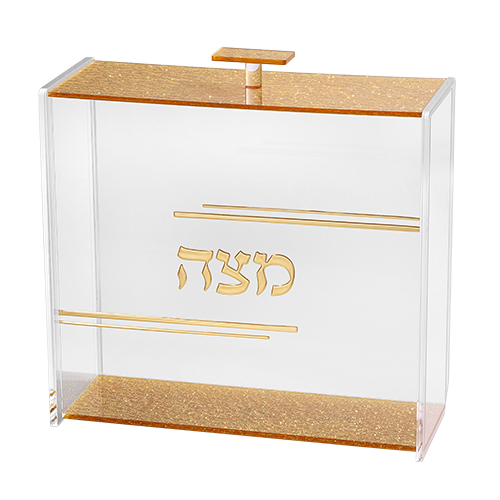 Plexiglass Clear Stand for Matzah 23*21 cm