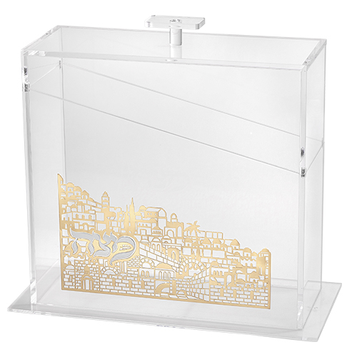 Plexiglass Clear Stand for Matzah 23*21 cm