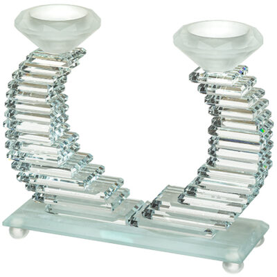 Crystal Elegant Candlesticks 18 cm