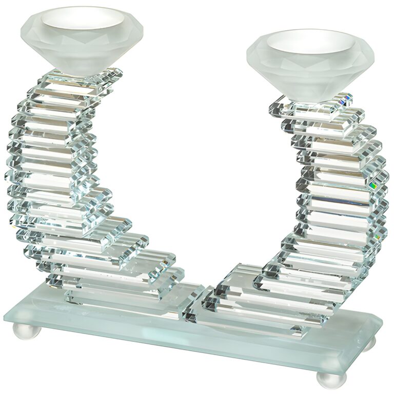 Crystal Elegant Candlesticks 18 cm