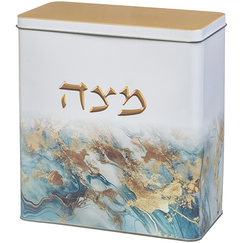 Tin Matzah Box 20.5*19 cm