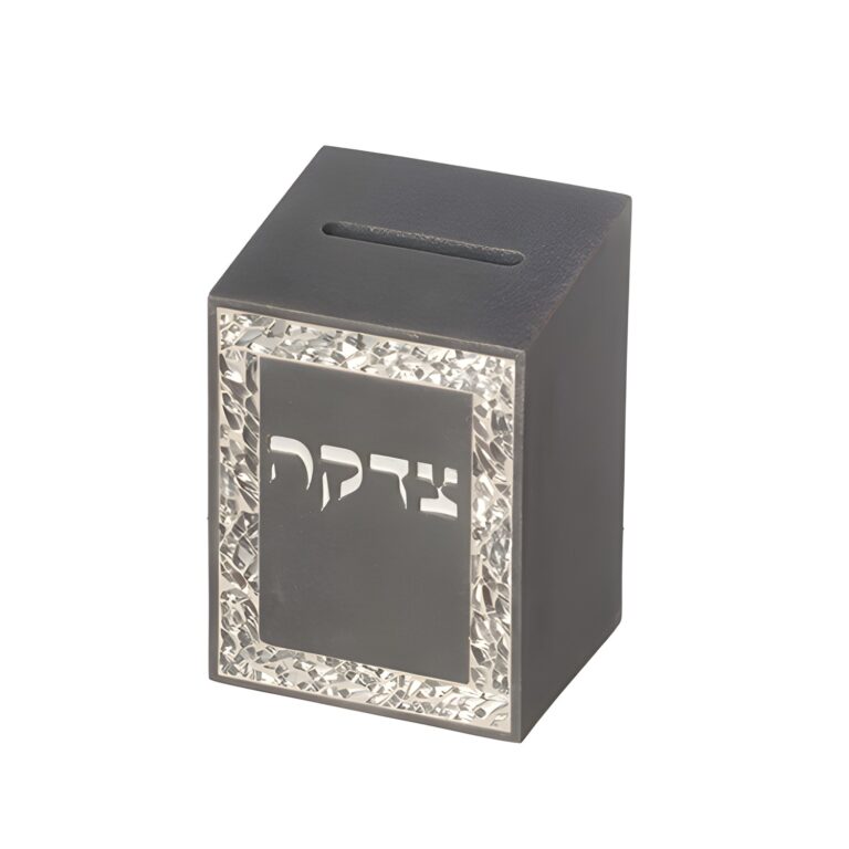 Polymer Elegant Tzedakah Box 11 cm