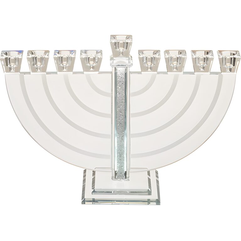 Crystal Elegant Menorah 21 cm