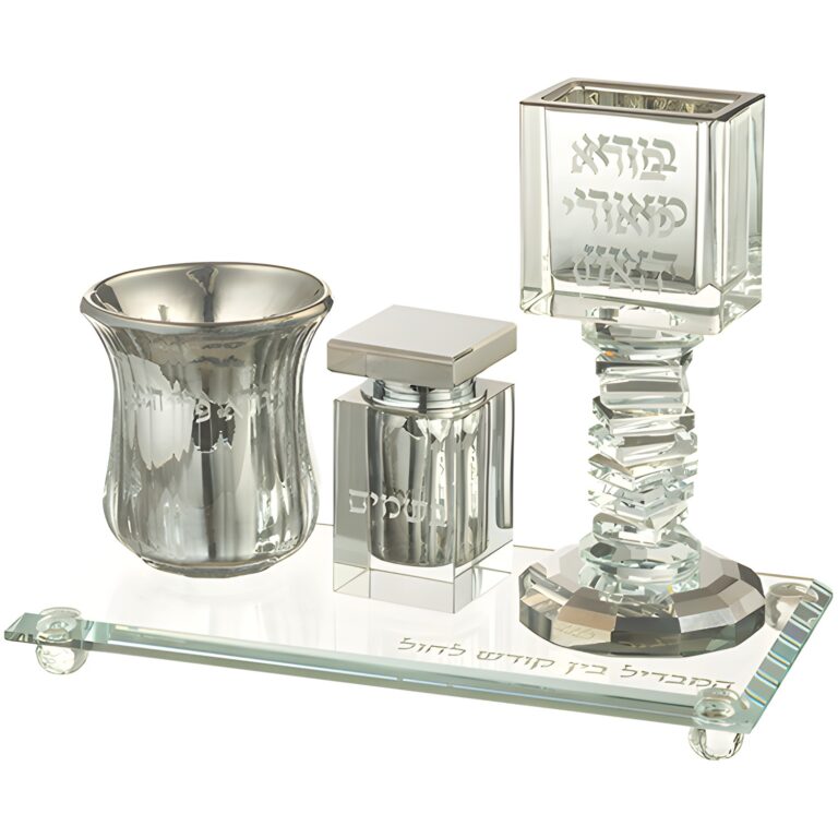 Crystal Havdala Set 22*11 cm