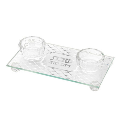 Glass Candlesticks 17*10 cm