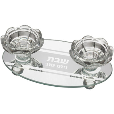 Glass Candlesticks 17*10 cm